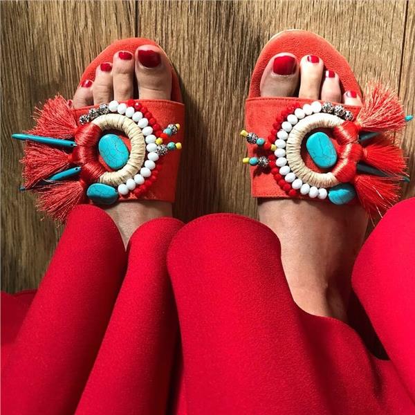 Kadın Sandalet ™ Beauty Red